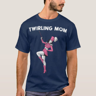 Trådformning av coola för Mamma Mor-batontvirke T Shirt