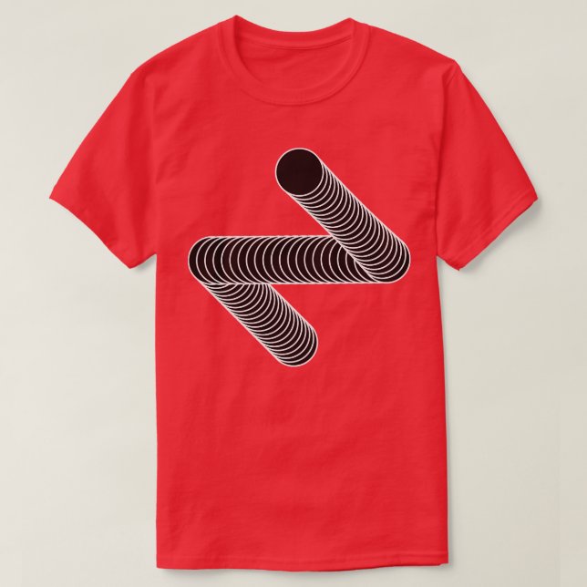 Trådformsrör T Shirt (Design framsida)