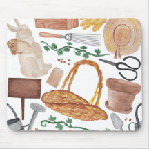 Trädgård akvarelltryck