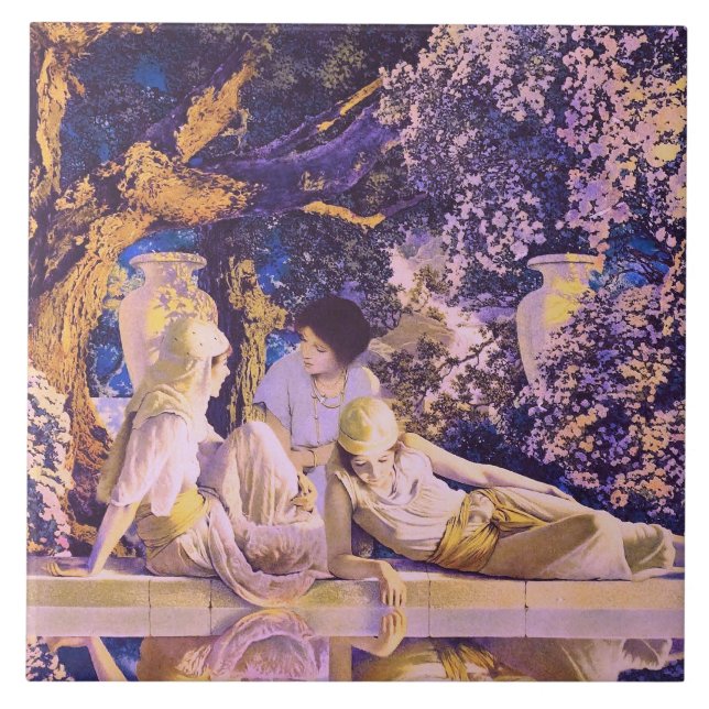 Trädgård av Allah - stora keramiska belägger med Kakelplatta (Framsidan)