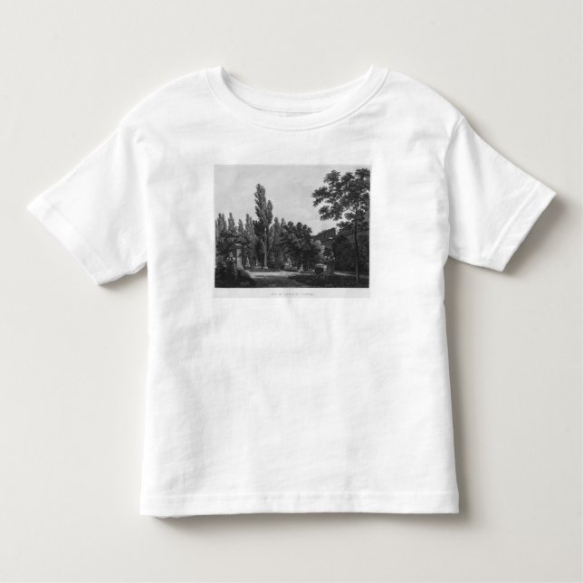 Trädgård av cloisteren, Musee des-monument Tröja (Framsida)