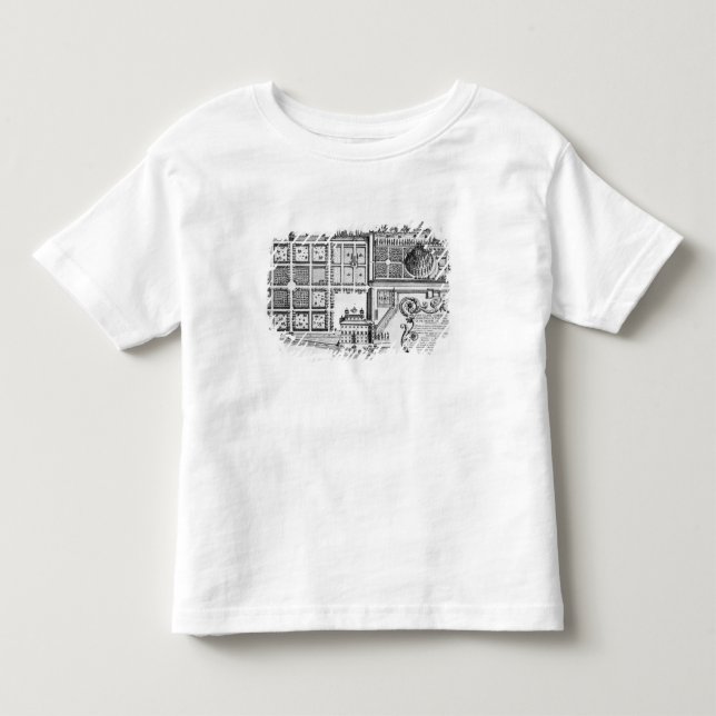 Trädgård av den storslagna hertigen av Tuscany på Tee Shirt (Framsida)