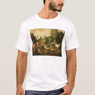 Trädgård av Eden (olja på kanfas) T-shirt