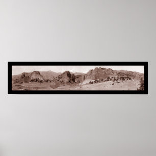 Trädgård av gudCO-fotoet 1913 Poster