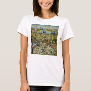 Trädgård av jordiska fröjder, 1490-1500 t-shirt