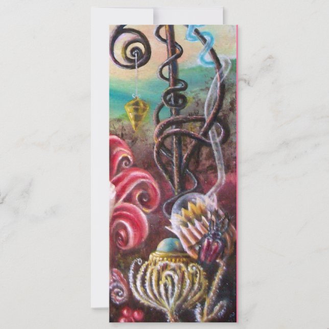 TRÄDGÅRD AV MELISSA 2, Svart, Vit, Fuchsia Inbjudningar (Framsida)