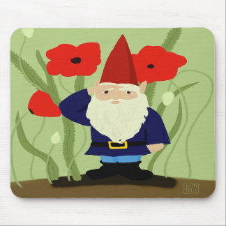 Trädgård av minnegnomen Mousepad Musmatta