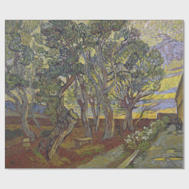 Trädgård av Sts Paul sjukhus Vincent Van Gogh Presentpapper