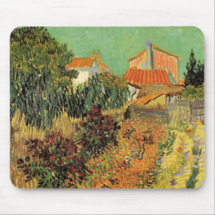 Trädgård Bakom ett Hus av Vincent van Gogh Musmatta