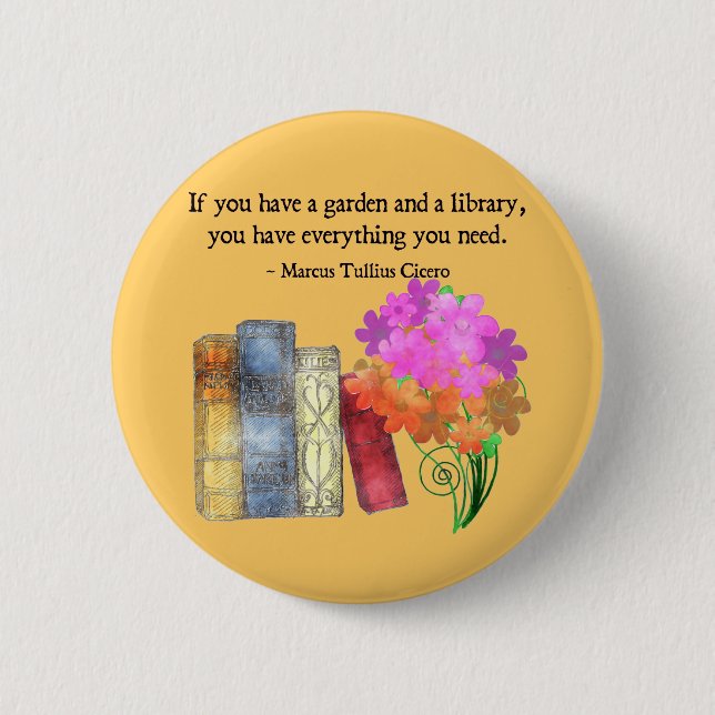 TRÄDGÅRD & BIBLIOTEK KNAPP (Framsida)