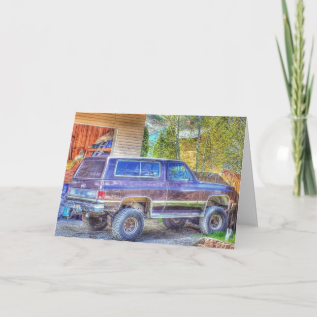 Trädgård Blazin - hälsningkort Kort (Framsida)