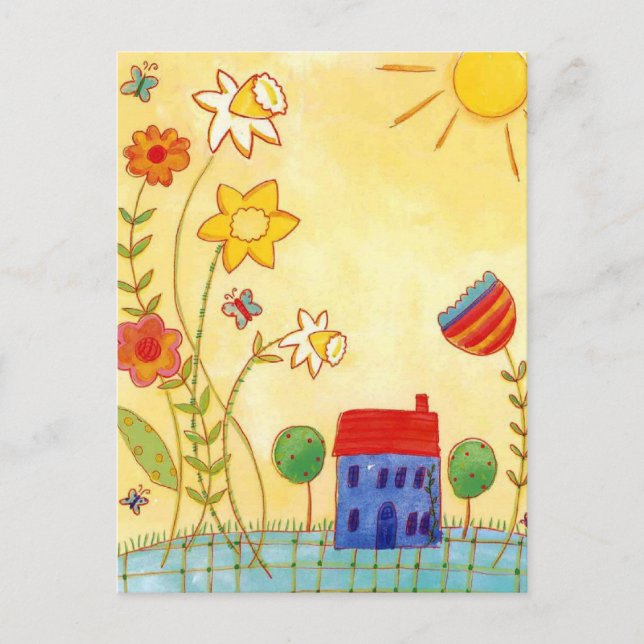 trädgård galore vykort (Framsida)