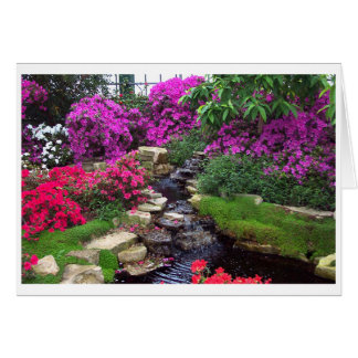 Trädgård Hälsningskort