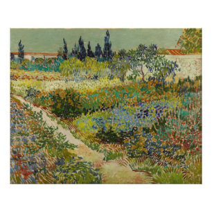 Trädgård i Arles, 1888 Fototryck