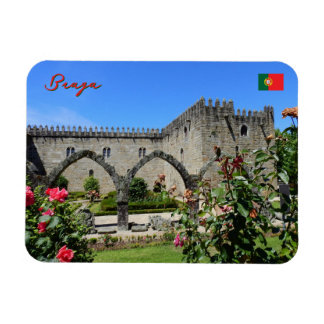 Trädgård i Braga, Portugal Magnet