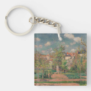 Trädgård i fullt solljus, Camille PIssarro, 1876