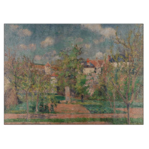 Trädgård i fullt solljus, Camille PIssarro, 1876