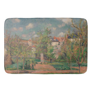 Trädgård i fullt solljus, Camille PIssarro, 1876 Badrumsmatta