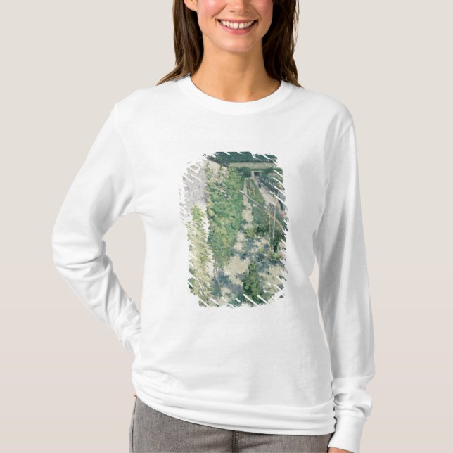 Trädgård i Grez, 1884 Tee (Framsida)