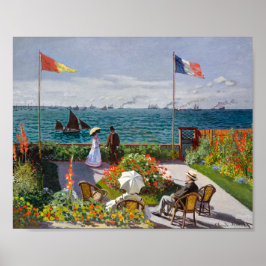 Trädgård i Sainte-Adresse | Claude Monet | Poster