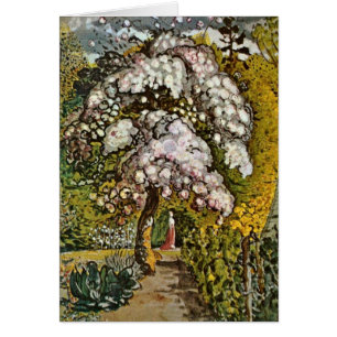Trädgård i Shoreham av Samuel Palmer Hälsningskort