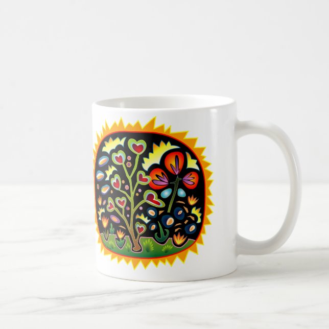 Trädgård Kaffemugg (Höger)