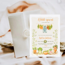 Trädgård Liten Grodd Lokalt Odlad Baby Shower