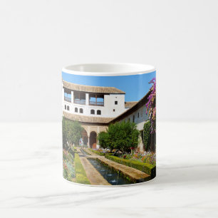 Trädgård på Alhambra Kaffemugg