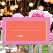 Trädgård Soluppgång Rosa Orange Akvarell Bröllop