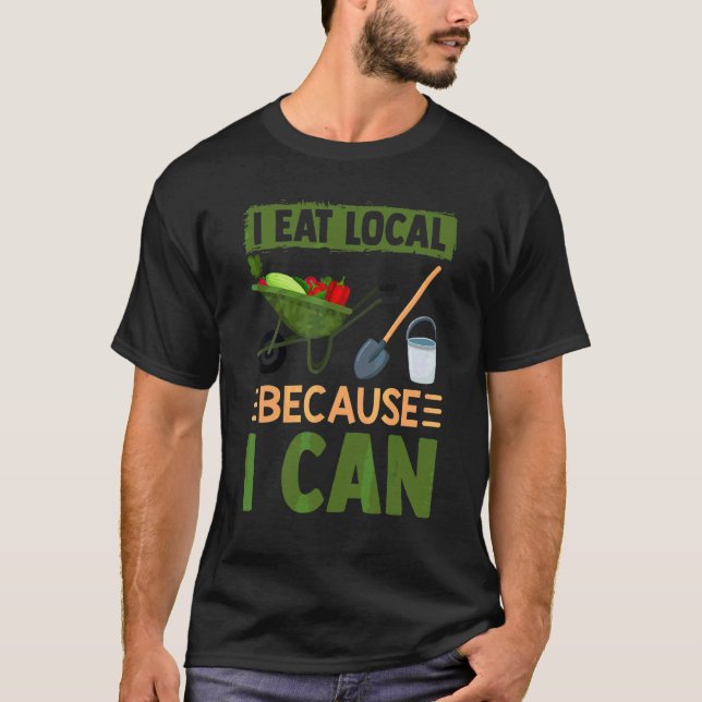 Trädgård Trädgårdsskötsel Odla Grönsaker Trädgårds T Shirt (Framsida)