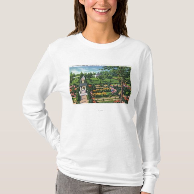 Trädgårdar av Inniscarra Tee Shirt (Framsida)