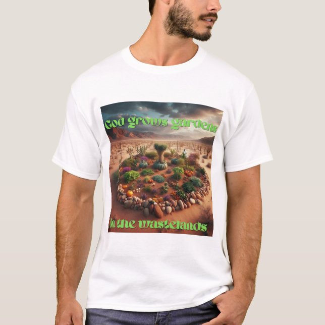 Trädgårdar i ödemarkerna t shirt (Framsida)