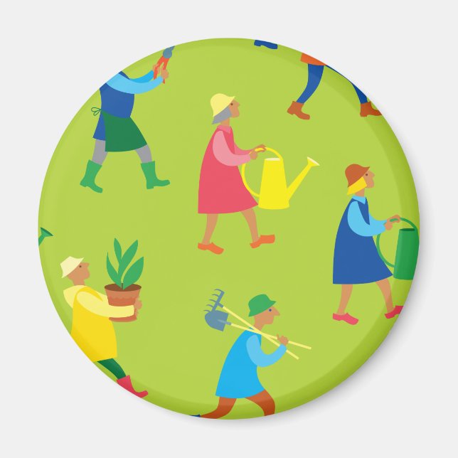 Trädgårdar Magnet (Framsidan)