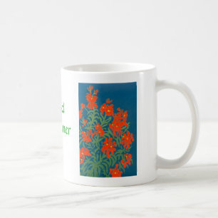 Trädgårdarens "Wallblomma" Mugg
