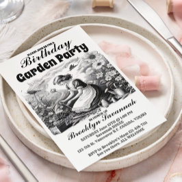 Trädgårdarnas viskning Trädgårdsfest Inbjudan