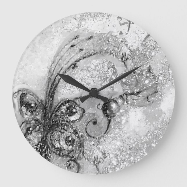 TRÄDGÅRDEN AV BORTTAPPADEN SKUGGAR, DEN MAGISKA STOR KLOCKA (Framsida)