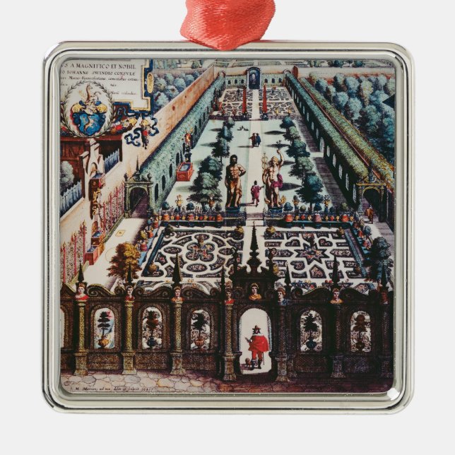 Trädgården av Burgermeister Schwind Julgransprydnad Metall (Framsidan)