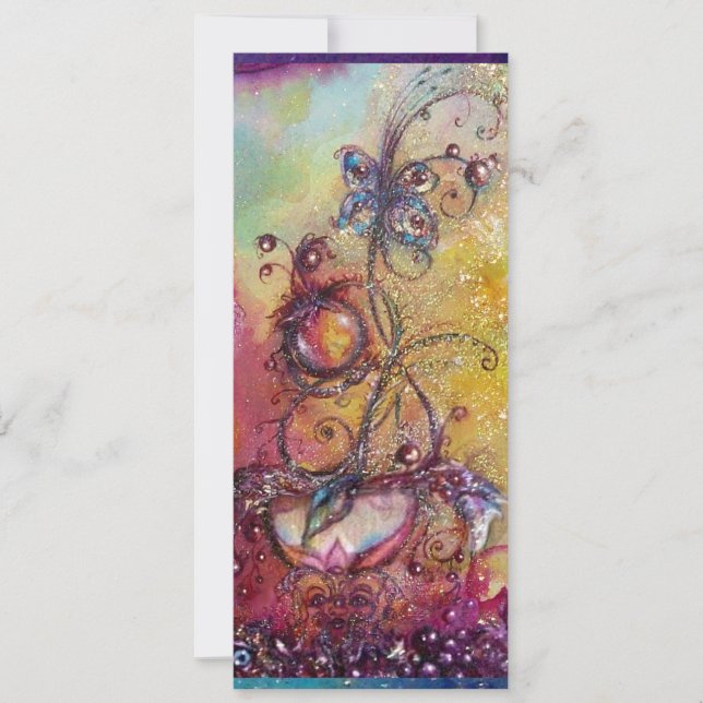 TRÄDGÅRDEN AV DE BORTKOMNA SKUGGORNA, MAGISK FJÄRI MEDDELANDE (Framsida)