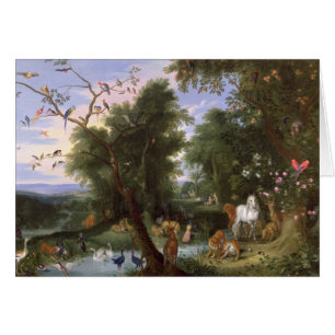 Trädgården av Eden, 1659 Hälsningskort