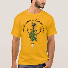 Trädgården av gotisk glans t-shirt