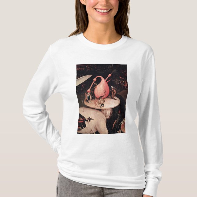 Trädgården av jordiska fröjder 2 t-shirt (Framsida)