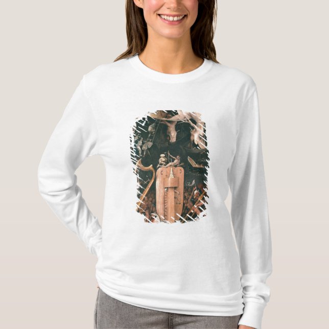 Trädgården av jordiska fröjder tee shirt (Framsida)