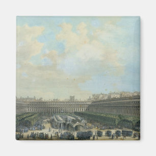 Trädgården av Palaiset Royal, 1791 Magnet