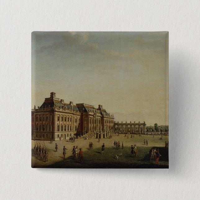 Trädgården beklär av townslottet, 1773 knapp (Framsida)