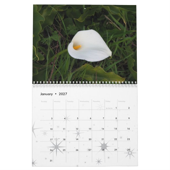 Trädgården drömm kalender 2011 (Jan 2027)