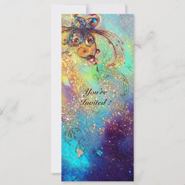 TRÄDGÅRDEN FÖR DE FÖRLORADE SKUGGAR -FJÄRILSVÄXT,b Inbjudningar (Framsida)