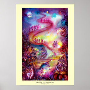 TRÄDGÅRDEN FÖR DE FÖRLORADE SKUGGORNA / MYSTISKA T POSTER