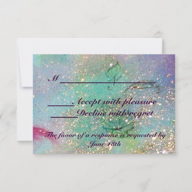 TRÄDGÅRDEN FÖR DE FÖRSVUNNA SKUGGARNA / MAGISK FJÄ OSA KORT (Framsida)