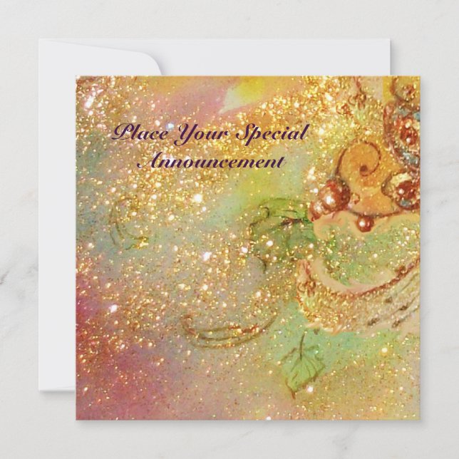 TRÄDGÅRDEN FÖR DE FÖRSVUNNA SKUGGORNA / FJÄRILSMON MEDDELANDE (Framsida)