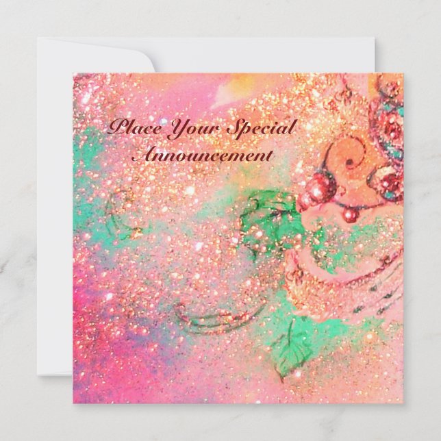 TRÄDGÅRDEN FÖR DE FÖRSVUNNA SKUGGORNA / FJÄRILSMON MEDDELANDE (Framsida)